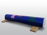 Бревно гимнастическое напольное на металлических опорах (2м) - fgospostavki.ru - Каменск-Уральский