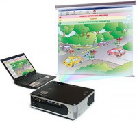 Диск с электронными плакатами, презентациями (электронный учебник) по правилам дорожного движения 66 тем - fgospostavki.ru - Каменск-Уральский