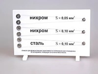 Прибор для демонстрации зависимости сопротивления проводника от его длины, сечения и материала - fgospostavki.ru - Каменск-Уральский