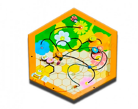 Бизиборд «Пчелиные соты №3» - fgospostavki.ru - Каменск-Уральский