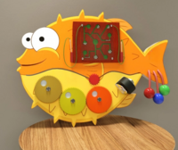 Бизиборд «Рыба-еж» - fgospostavki.ru - Каменск-Уральский