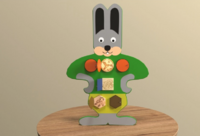 Бизиборд «Серый заинька» - fgospostavki.ru - Каменск-Уральский