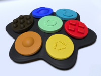 Полностью тактильный коммуникатор 7-кнопочный многоуровневый - fgospostavki.ru - Каменск-Уральский