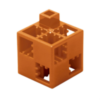 Кубик-основание коричневый 20х20 Artec - fgospostavki.ru - Каменск-Уральский