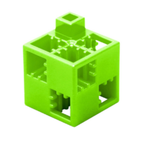 Кубик-основание желто-зеленый 20х20 Artec - fgospostavki.ru - Каменск-Уральский