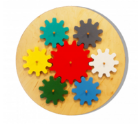 Бизиборд «Цветные шестеренки» - fgospostavki.ru - Каменск-Уральский