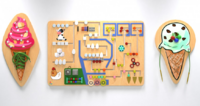 Комплект бизибордов «Фабрика мороженого» - fgospostavki.ru - Каменск-Уральский
