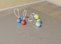 Набор мячей для занятий на доске Бильгоу - fgospostavki.ru - Каменск-Уральский