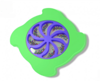 Тактильно-развивающая панель «Вращение радуги» - fgospostavki.ru - Каменск-Уральский