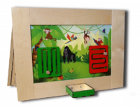 Тактильно-развивающая панель «Животные» - fgospostavki.ru - Каменск-Уральский