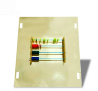 Тактильно-развивающая панель «Цветные счеты» - fgospostavki.ru - Каменск-Уральский