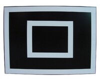 Щит баскетбольный навесной на шведскую стенку (ламинированная фанера), размер 700х700 миллиметров - fgospostavki.ru - Каменск-Уральский