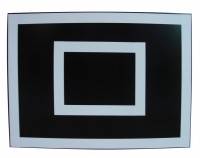 Щит баскетбольный навесной на шведскую стенку (ламинированная фанера), размер 930х670 миллиметров - fgospostavki.ru - Каменск-Уральский