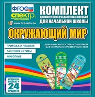 Динамические раздаточные пособия. Окружающий мир (шнуровка). Животные, природа и человек, растения и грибы. - fgospostavki.ru - Каменск-Уральский