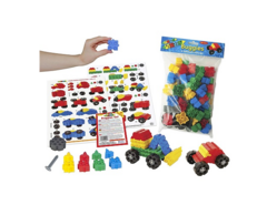 Конструктор «Транспортные средства» 64 детали - fgospostavki.ru - Каменск-Уральский