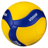 Мяч волейбольный Mikasa V200W (размер 5, синтетическая кожа, профессиональный) - fgospostavki.ru - Каменск-Уральский