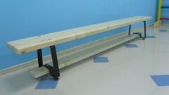 Скамейка гимнастическая (металлические ножки, лак) (2,5 м)  - fgospostavki.ru - Каменск-Уральский