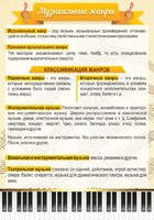 Стенд "Музыкальные жанры" - fgospostavki.ru - Каменск-Уральский