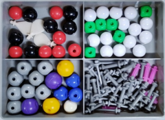 Комплект моделей атомов для составления моделей молекул со стержнями демонстрационный - fgospostavki.ru - Каменск-Уральский