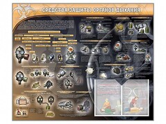 Стенд "Средства защиты органов дыхания (индивидуальные средства защиты)" - fgospostavki.ru - Каменск-Уральский