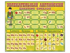 Комплект оборудования "Английский алфавит" с комплектом тематических магнитов - fgospostavki.ru - Каменск-Уральский