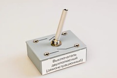 Выключатель двухполюсный (демонстрационный) - fgospostavki.ru - Каменск-Уральский