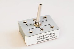 Переключатель двухполюсный (демонстрационный) - fgospostavki.ru - Каменск-Уральский