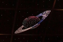 Потолок "Звездное небо с анимационным фибероптическим эффектом сатурн" - fgospostavki.ru - Каменск-Уральский