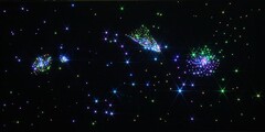 Настенный фиброоптический ковер "Млечный путь" 150х150, 450 точек - fgospostavki.ru - Каменск-Уральский