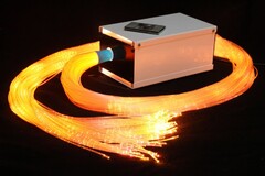 Пучок фибероптических волокон с боковым точечным свечением «Звёздный дождь» 100х2 м в комплекте с источником света - fgospostavki.ru - Каменск-Уральский