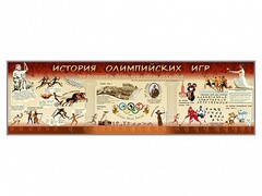 Настенное полотно "История Олимпийских игр" - fgospostavki.ru - Каменск-Уральский