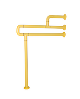 Поручень напольно-настенный с антибактериальным покрытием (желтый) - fgospostavki.ru - Каменск-Уральский