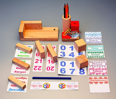 Игровой набор Фребеля "Календарь настольный" - fgospostavki.ru - Каменск-Уральский