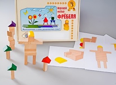 Игровой набор Фребеля "Конструктор деревянный без соединений-3" (Серия "Эксперимент") - fgospostavki.ru - Каменск-Уральский