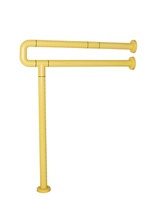 Желтый поручень напольно-настенный с антибактериальным покрытием - fgospostavki.ru - Каменск-Уральский