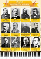 Стенд "Русские композиторы-классики" - fgospostavki.ru - Каменск-Уральский
