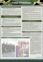 Стенд-уголок "Уголок призывника" - fgospostavki.ru - Каменск-Уральский