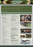 Стенд "Военно-прикладные виды спорта" - fgospostavki.ru - Каменск-Уральский