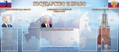 Стенд "Государство и право" - fgospostavki.ru - Каменск-Уральский