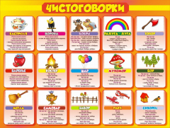 Стенд "Чистоговорки", часть 1 - fgospostavki.ru - Каменск-Уральский