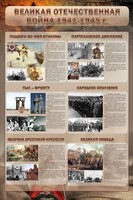 Стенд "Великая Отечественная война" (события) - fgospostavki.ru - Каменск-Уральский