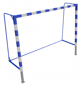 Ворота для гандбола и минифутбола закрепленные (без сетки) - fgospostavki.ru - Каменск-Уральский