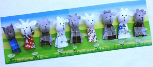 Пальчиковый театр "Волк и семеро козлят" (9 персонажей) - fgospostavki.ru - Каменск-Уральский