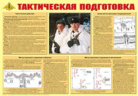 Плакат "Тактическая подготовка" - fgospostavki.ru - Каменск-Уральский