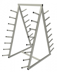 Стойка для бодибаров двусторонняя (32 бодибара) - fgospostavki.ru - Каменск-Уральский