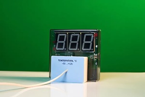 Датчик температуры с независимой индикацией (термометр демонстрационный) - fgospostavki.ru - Каменск-Уральский