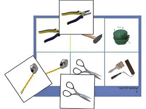 Логопедическое лото "Инструменты" (4 планшета, 24 карточки, цветное, ламинированное) - fgospostavki.ru - Каменск-Уральский