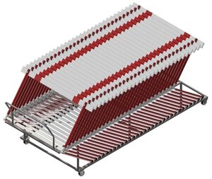 Тележка для барьеров на колесиках - fgospostavki.ru - Каменск-Уральский