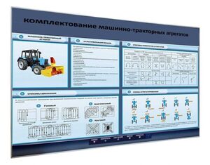 Электрифицированный светодинамический стенд «Комплектование машинно-тракторных агрегатов» - fgospostavki.ru - Каменск-Уральский