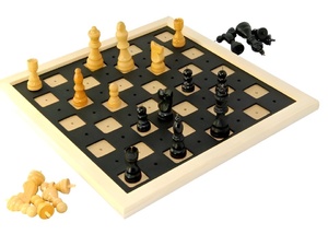 Шахматы тактильные (34х34 см) - fgospostavki.ru - Каменск-Уральский